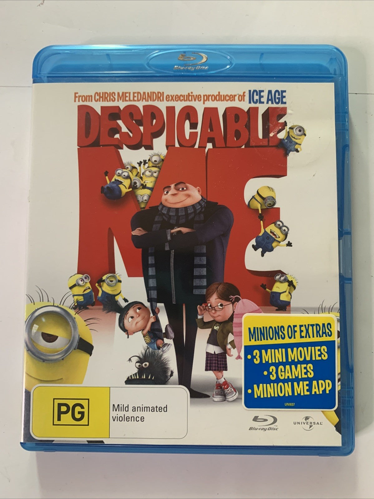 Despicable Me (Blu-ray, 2010) Animation Film All Regions