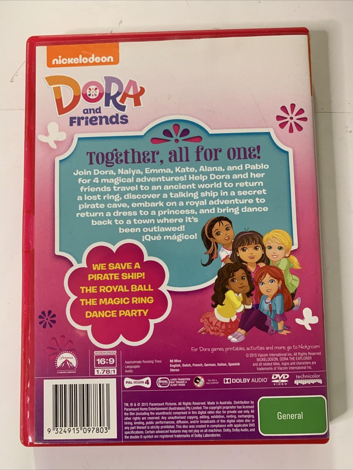 Dora And Friends (DVD, 2015) Nickelodeon Animation Region 4
