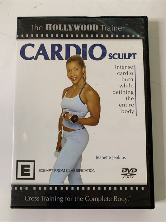 The Hollywood Trainer Cardio Sculpt (DVD) Jeanette Jenkins Region 4 NEW