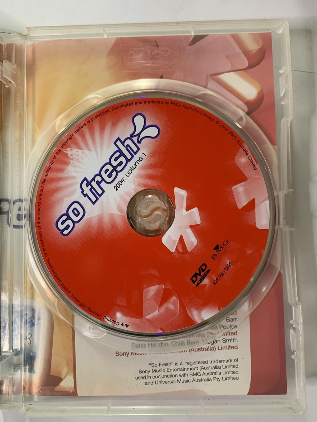 So Fresh 2004 : Volume 1 (DVD, 2004) All Regions
