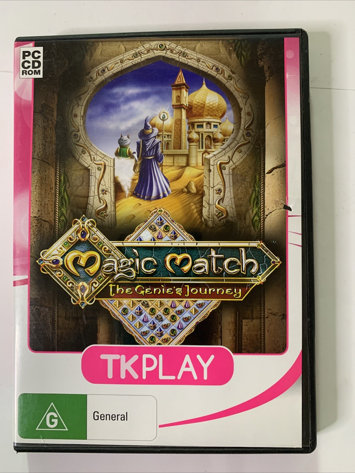 Magic Match: The Genies Journey PC CD-ROM Windows Puzzle Game