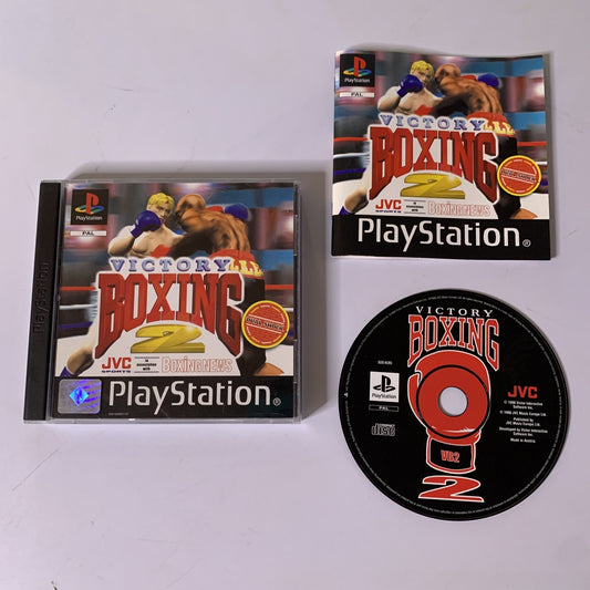 Victory Boxing 2 PS1 Sony PlayStation 1 PAL Game Complete