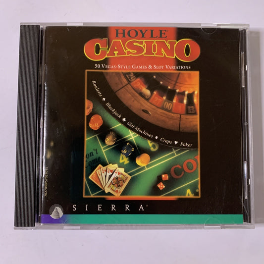 Hoyle Casino PC CD-ROM Windows 1997 Game