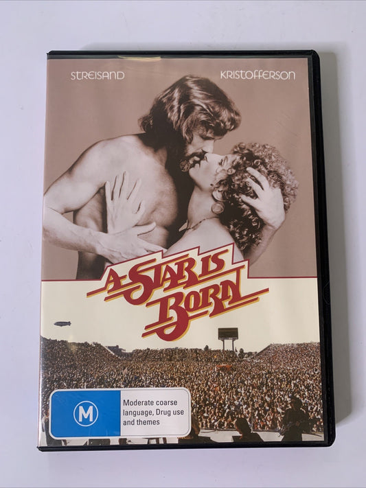 A Star Is Born (DVD, 1976) Barbra Streisand, Kris Kristofferson  Region 4