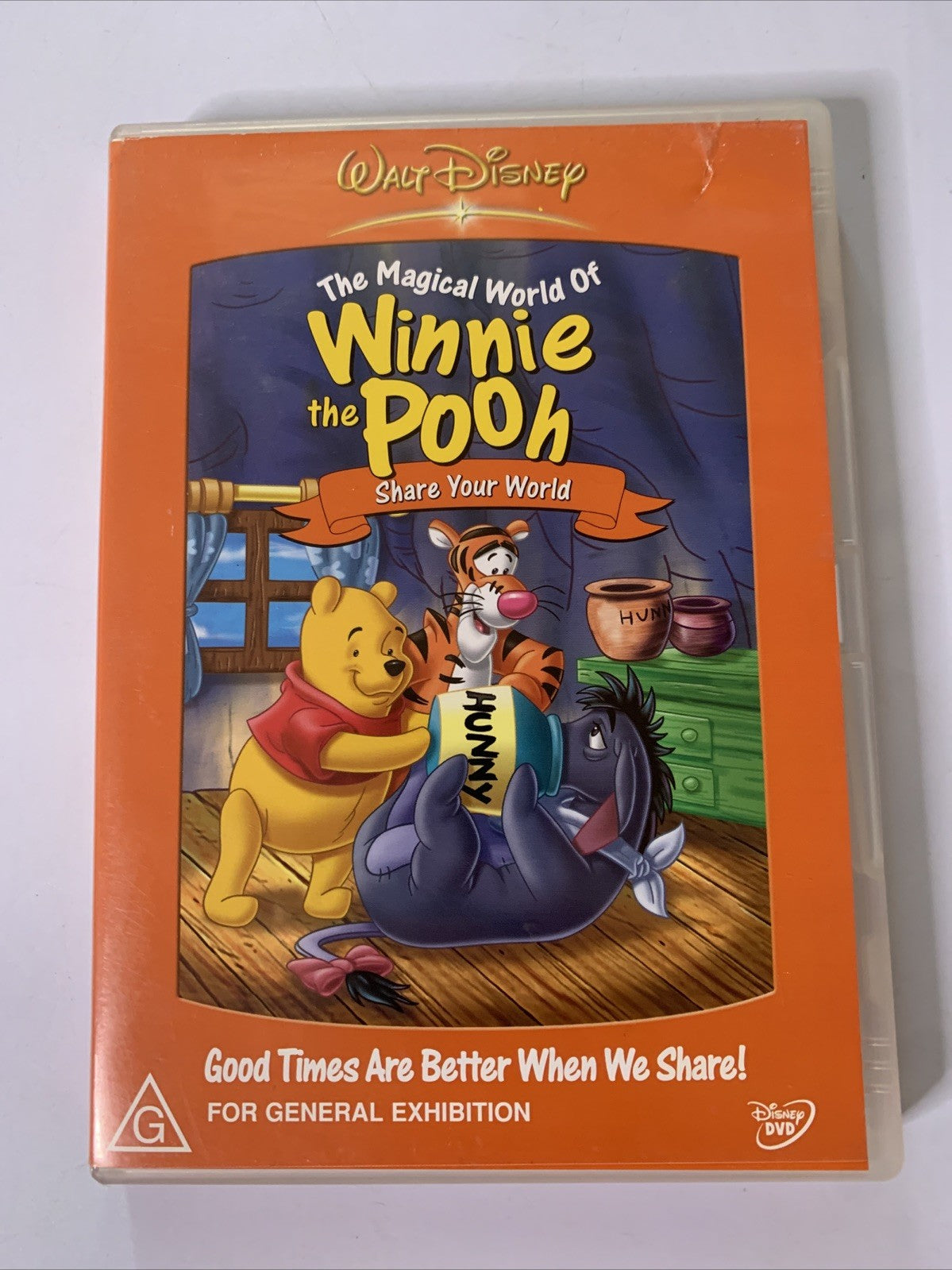 The Magical World of Winnie the Pooh: Share Your World (DVD, 2004) Region 4