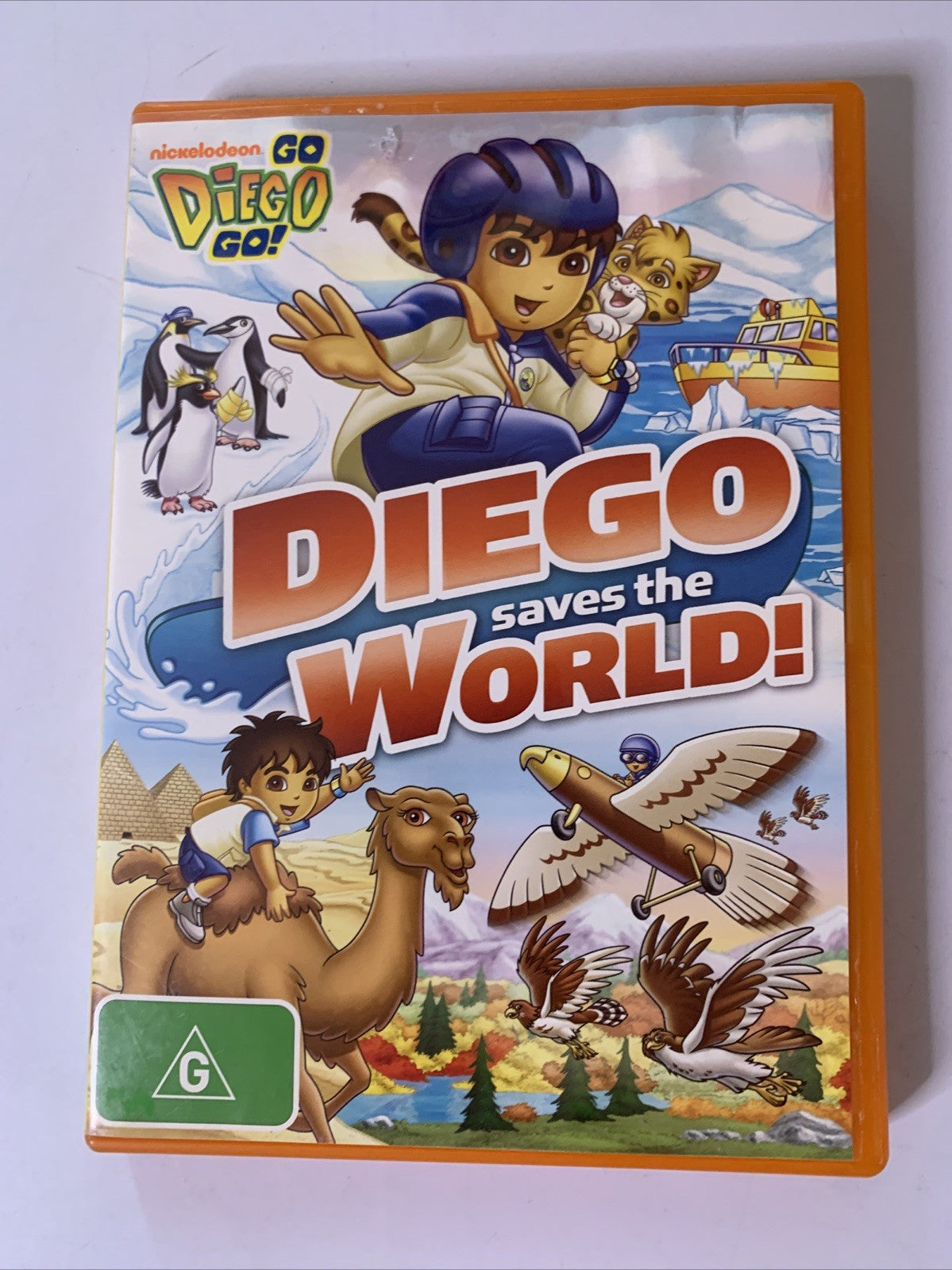 Go Diego Go! Diego Saves the World (DVD, 2011) Animation Region 4 ...