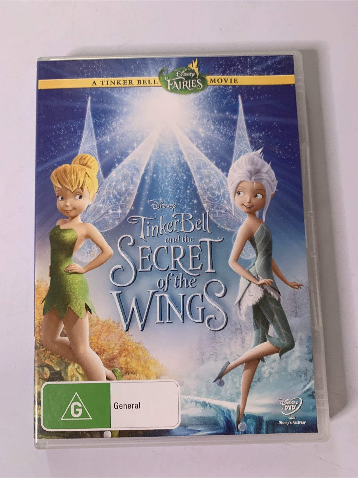 Tinkerbell And The Secret Of The Wings (DVD, 2012) Disney Animated Film Region 4