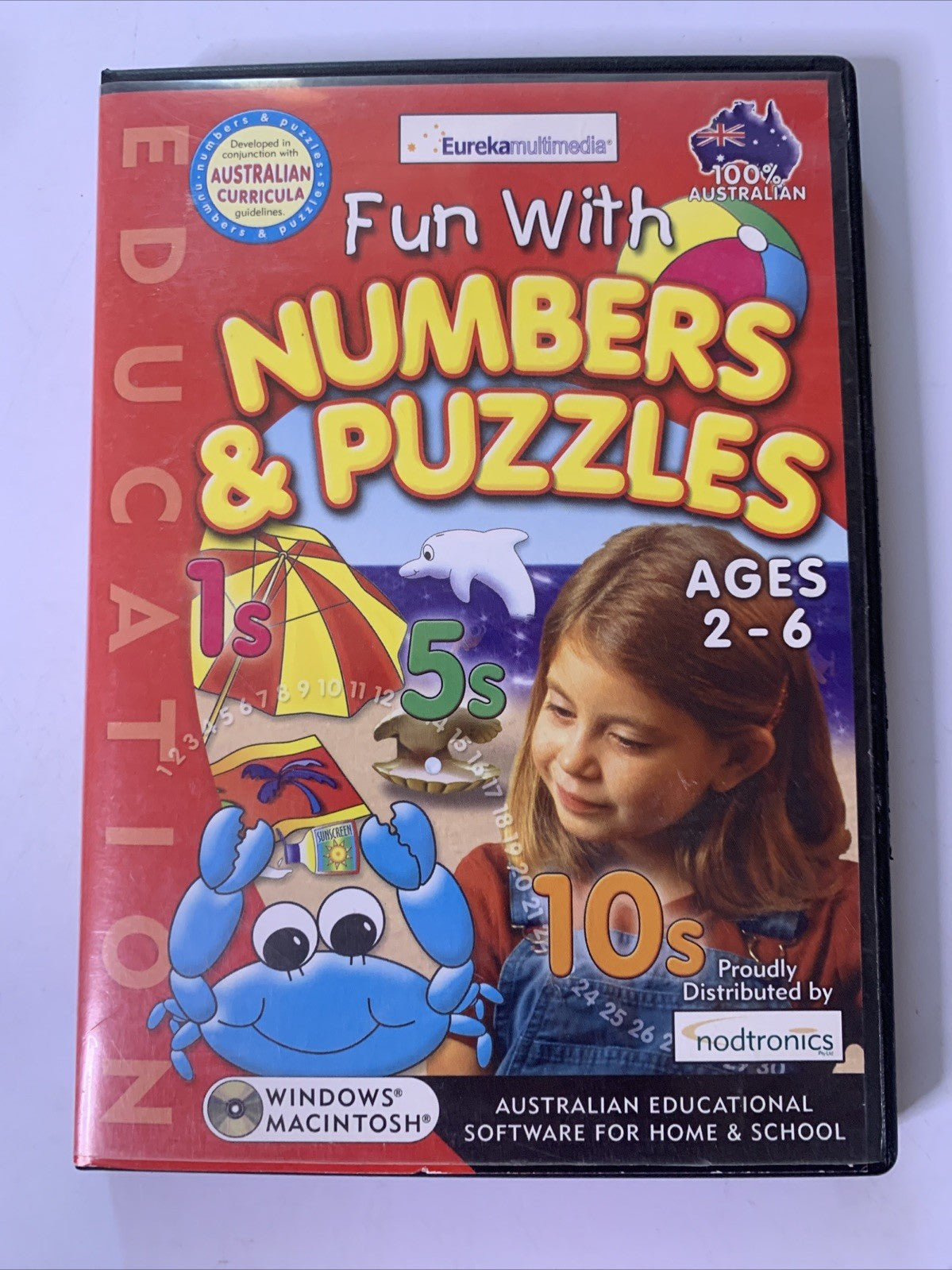 Fun With Numbers & Puzzles PC CD-ROM Windows MAC Educational Software