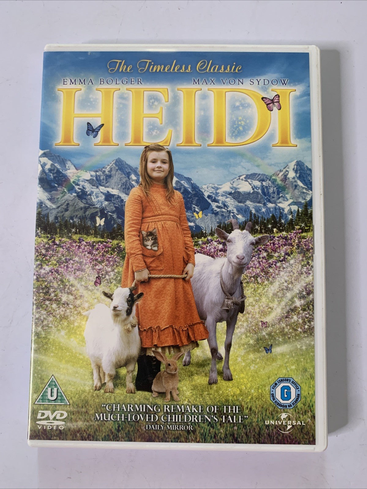Heidi (DVD, 2005) Emma Bolger, Max von Sydow, Geraldine Chaplin Region 2