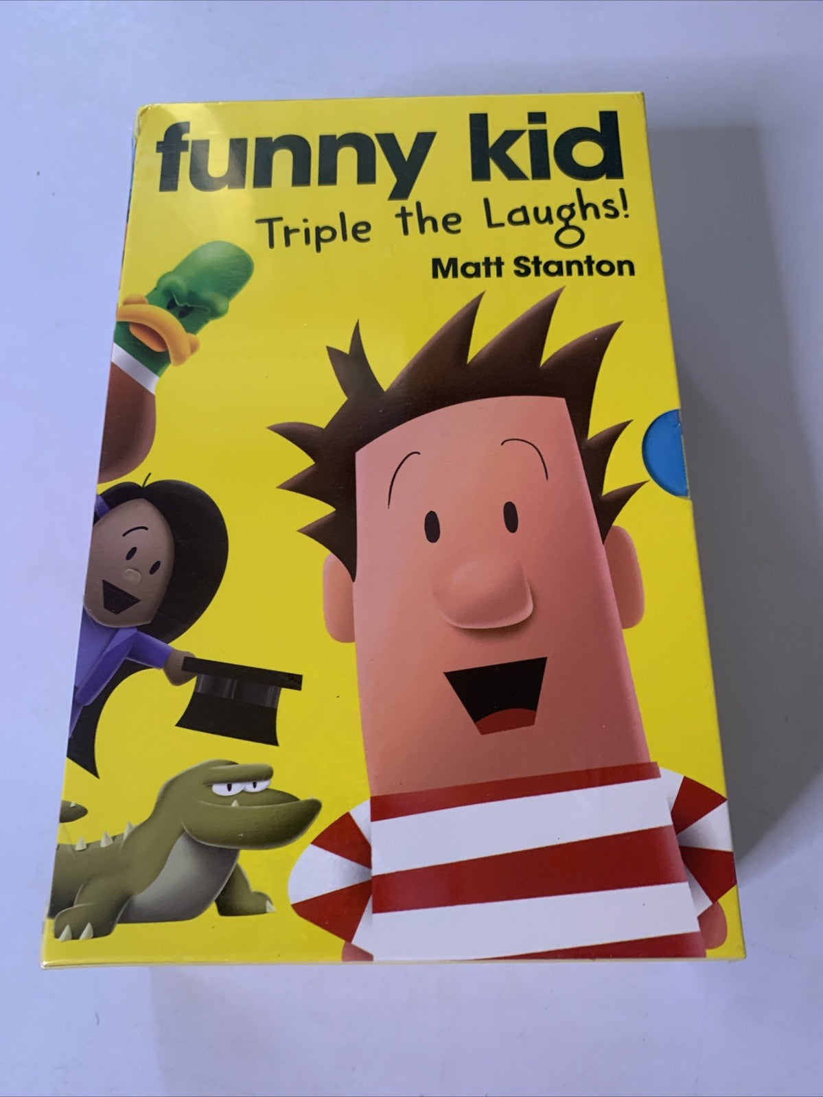 Funny Kid Triple The Laughs 3 Book Box Set by Matt Stanton NEW Sealed