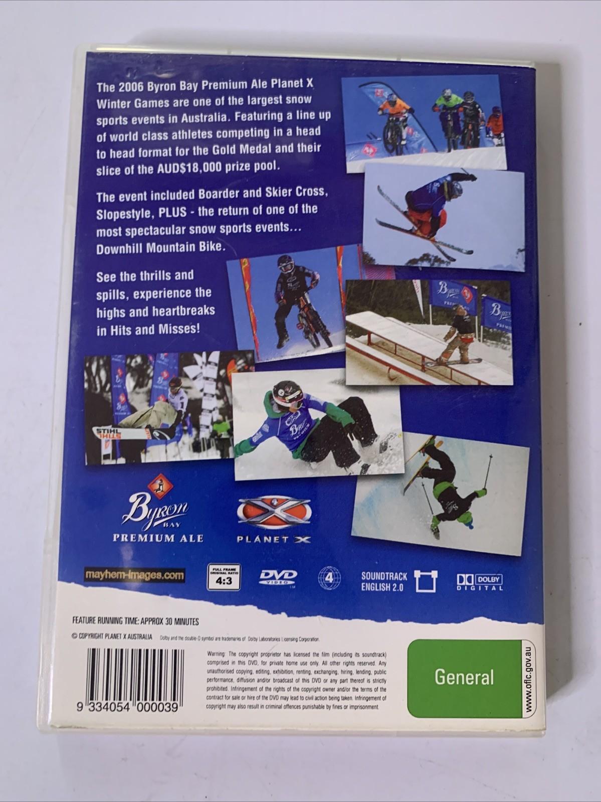 Winter Games 2006 Hits And Misses (DVD, 2006) Region 4