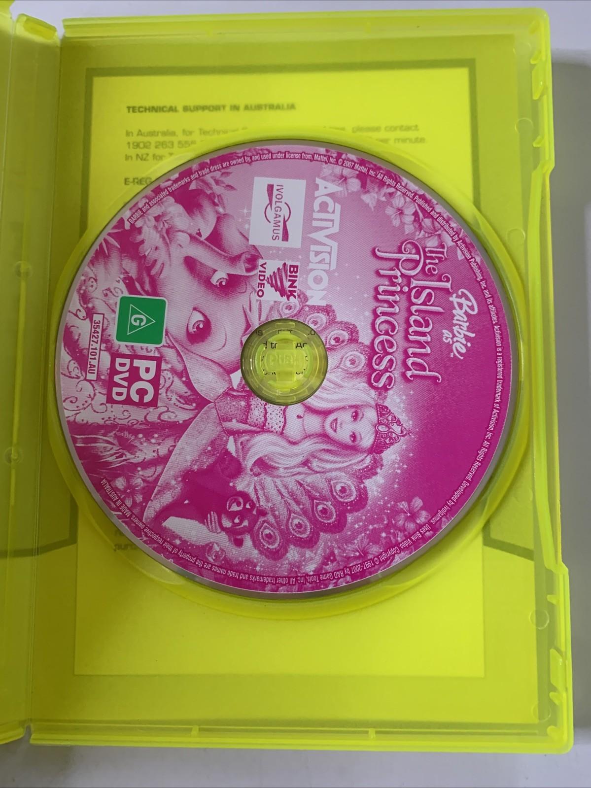 Barbie As The Island Princess PC DVD Windows Activision Game