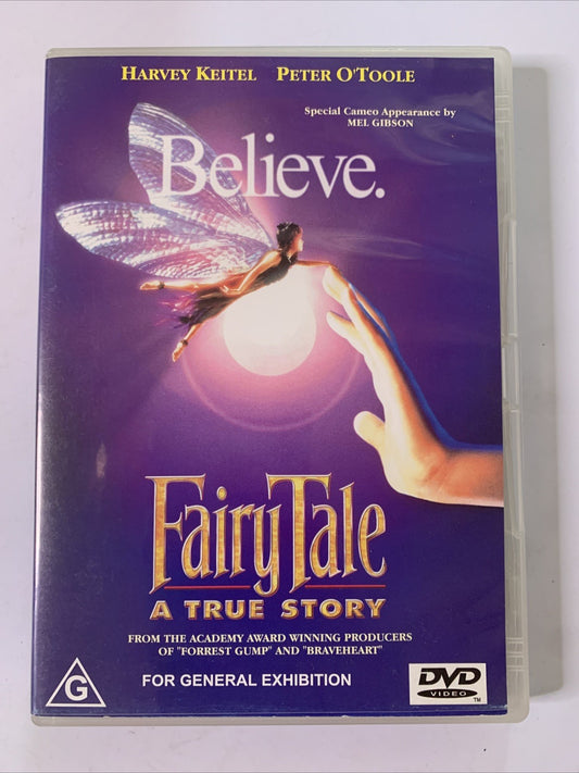 Fairy Tale: A True Story (DVD, 1997) Harvey Keitel, Peter O'Toole Region 4 &2