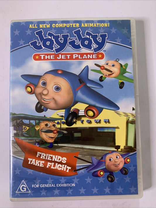 Jay Jay The Jet Plane: Friends Take Flight (DVD, 2001) Animation Region 4 &2