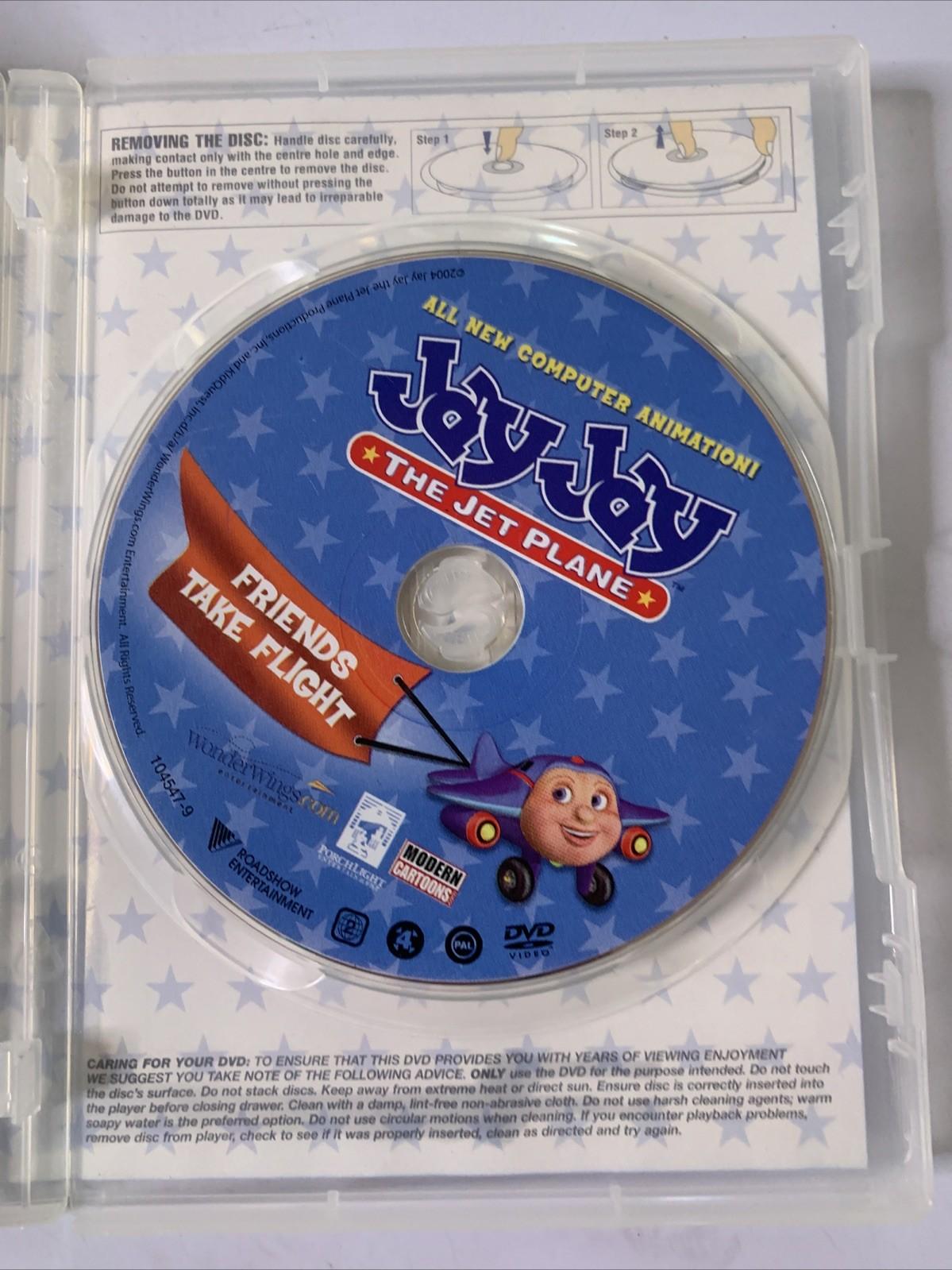 Jay Jay The Jet Plane: Friends Take Flight (DVD, 2001) Animation Region 4 &2