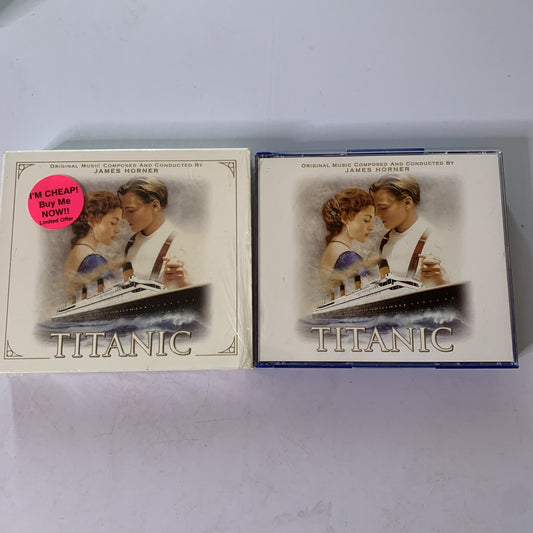 James Horner – Titanic Soundtrack Limited Edition OST (CD, 1998, 2-Discs)