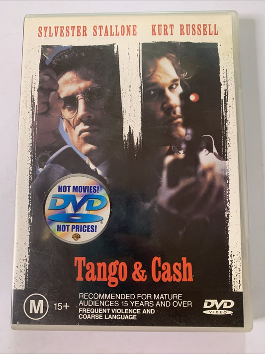 Tango & Cash (DVD, 1989) Kurt Russell, Sylvester Stallone, Jack Palance Region 4