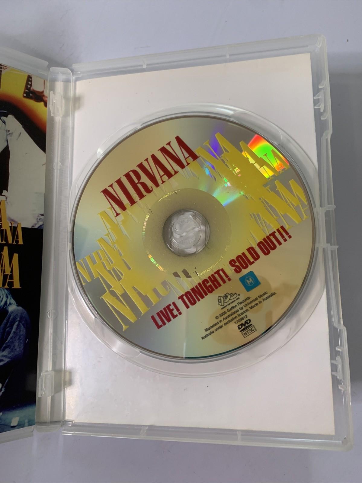 Nirvana – Live! Tonight! Sold Out!! (DVD, 2006) All Regions – Retro Unit