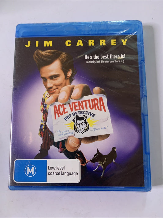 Ace Ventura Pet Detective (Blu-ray, 1994) Jim Carrey All Regions NEW Sealed