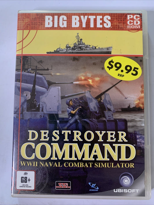 Destroyer Commander: WWII Naval Combat Simulator PC CD-ROM Windows Game