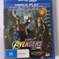 The Avengers 3D (3D Blu-ray, 2012, 3-Discs) Region B