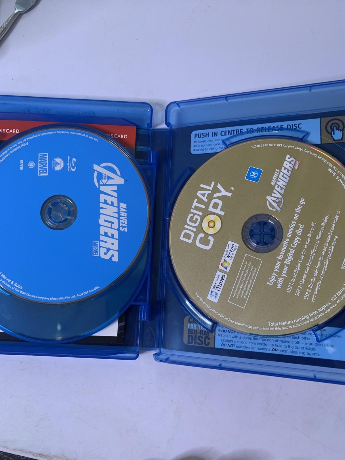 The Avengers 3D (3D Blu-ray, 2012, 3-Discs) Region B