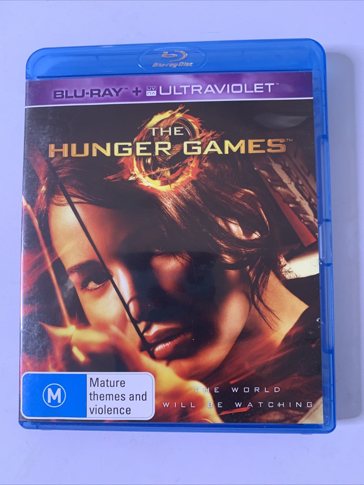 The Hunger Games (Blu-ray, 2012) Jennifer Lawrence  Region B