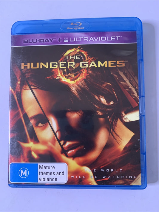 The Hunger Games (Blu-ray, 2012) Jennifer Lawrence  Region B
