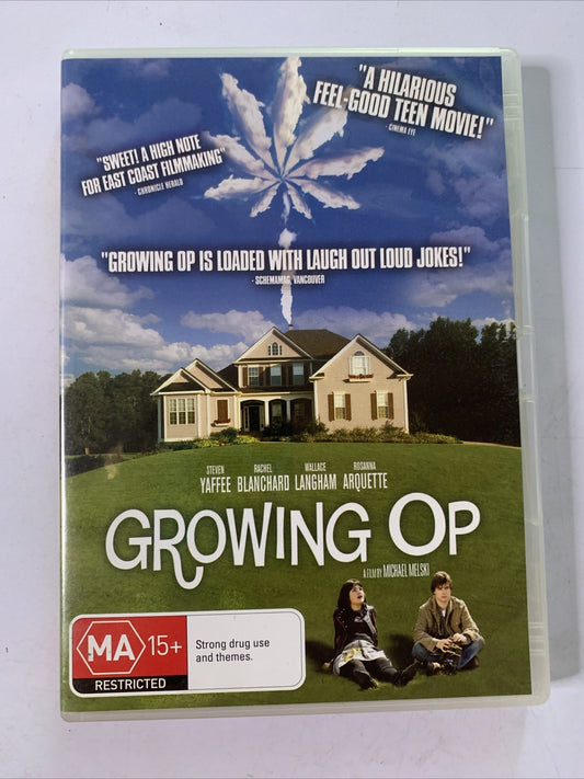 Growing Op (DVD, 2008) Steven Yaffee Rachel Blanchard All Regions NEW Sealed