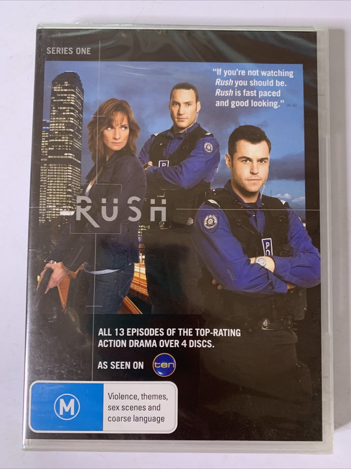 Rush : Series 1 (DVD, 2008, 4-Discs) Australian Action Drama Region 4 NEW Sealed