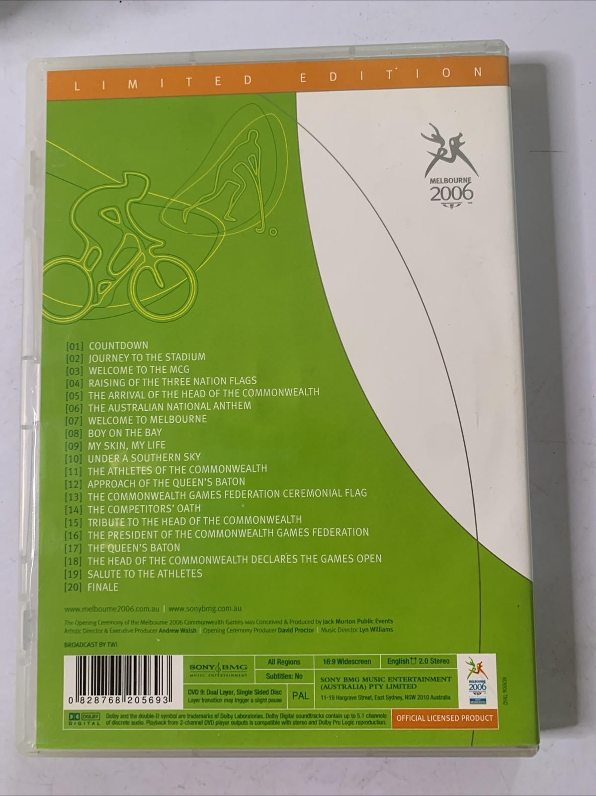 Melbourne 2006 Commonwealth Games Opening Ceremony (DVD, 2006) All Regions