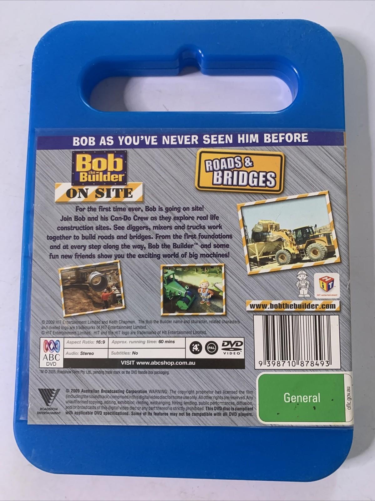 Bob The Builder: On Site Roads & Bridges (DVD, 2008) Region 4