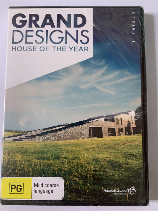 Grand Designs House of the Year : Series 1 (DVD, 2016) Region 4 NEW Sealed