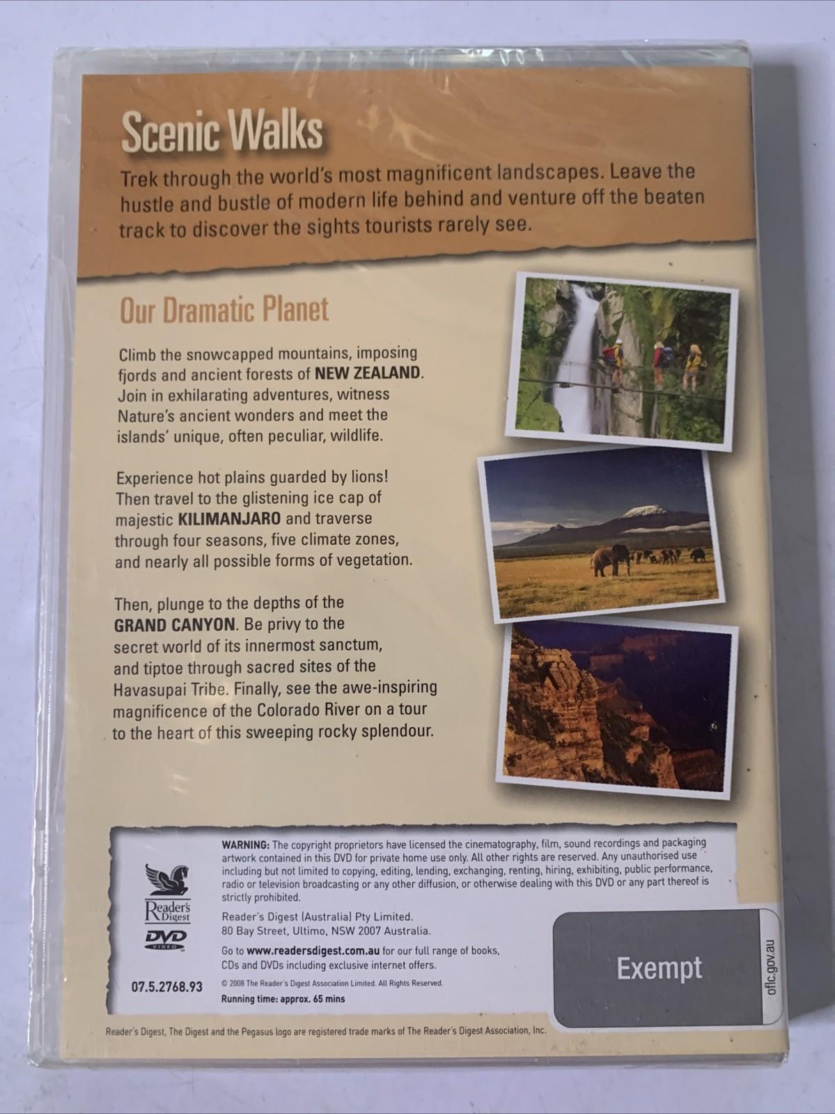 Scenic Walks Around The World Our Dramatic Planet (DVD) All Regions NEW Sealed