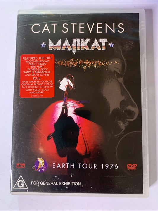 Cat Stevens – Majikat - Earth Tour 1976 (DVD, 2004) Region 4