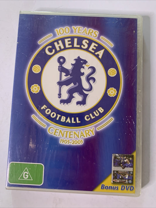 Chelsea Football 100 Years Centenary (DVD, 2005) Region 4 NEW