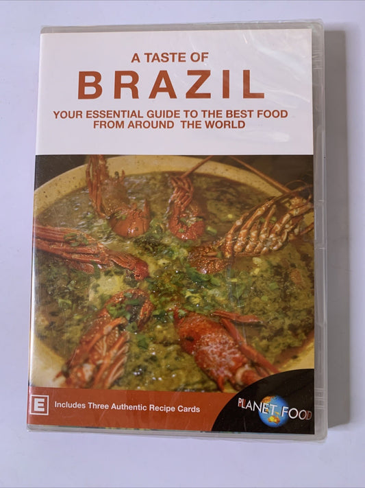 Planet Food: A Taste Of Brazil (DVD, 2006) All Regions NEW Sealed