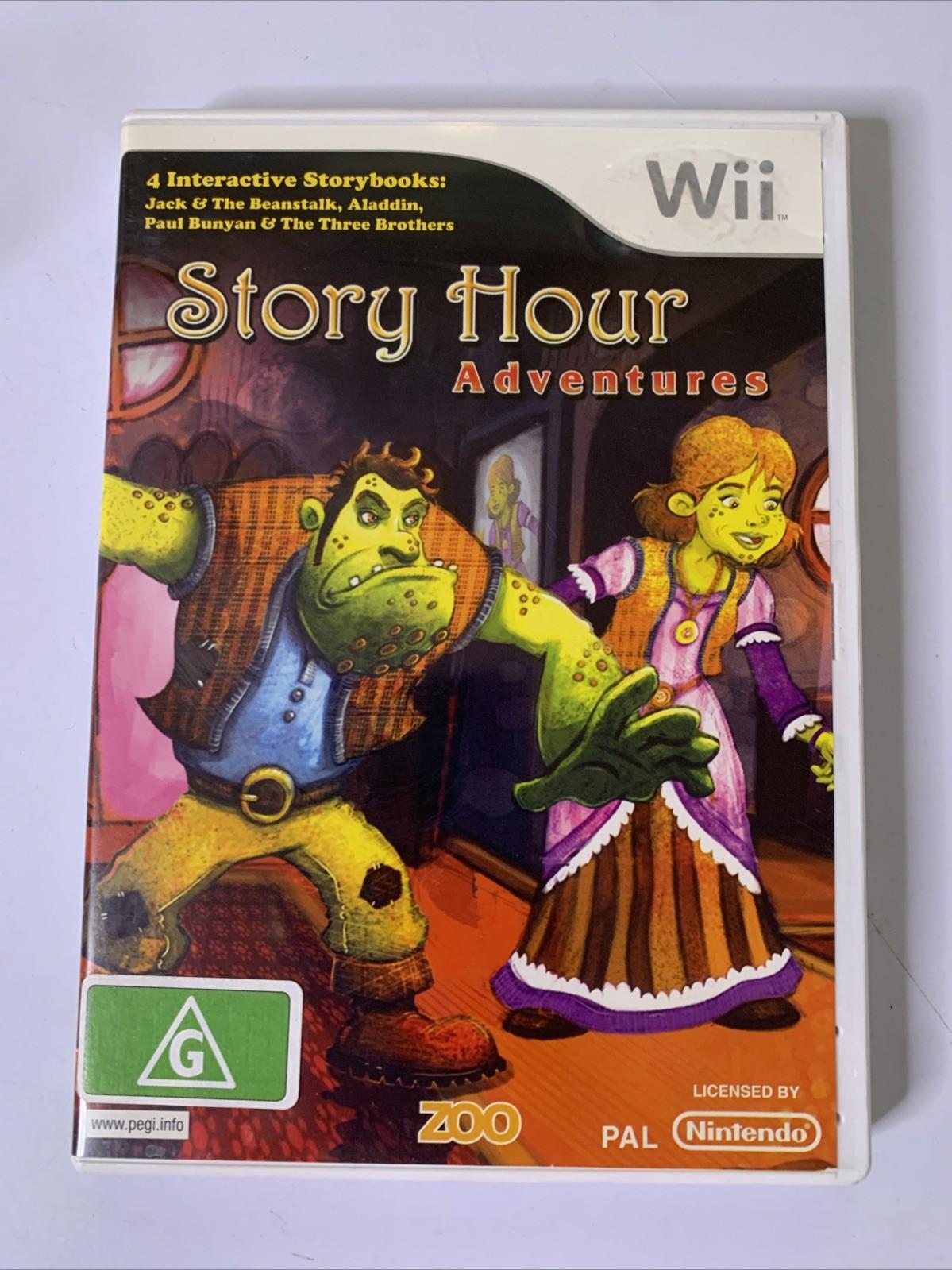 Story Hour Adventures Nintendo Wii PAL 2008 Game Complete
