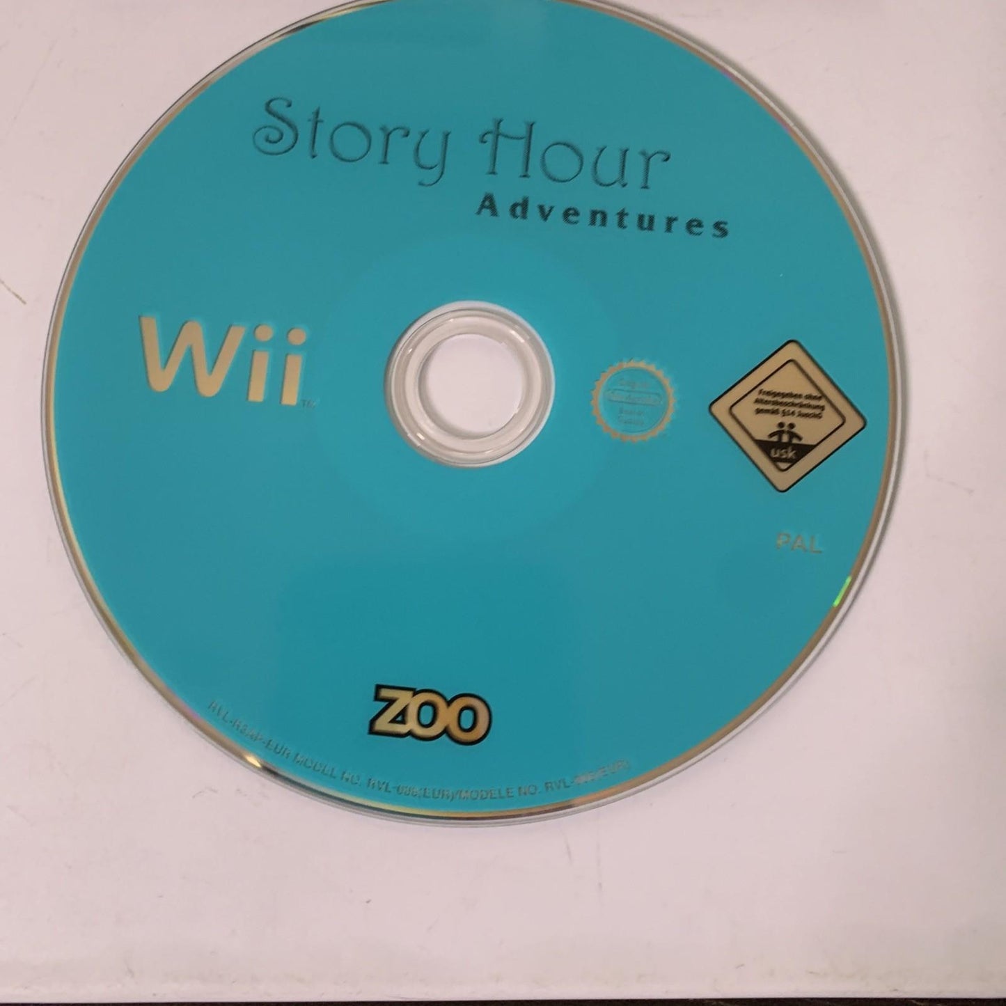 Story Hour Adventures Nintendo Wii PAL 2008 Game Complete