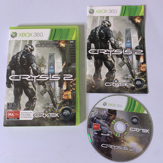 Crysis 2 Microsoft XBOX 360 PAL Shooter Game Complete
