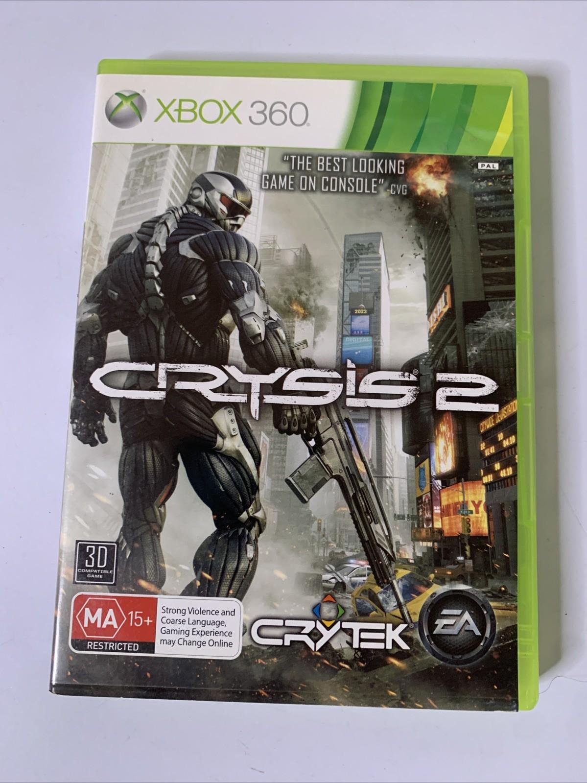 Crysis 2 Microsoft XBOX 360 PAL Shooter Game Complete