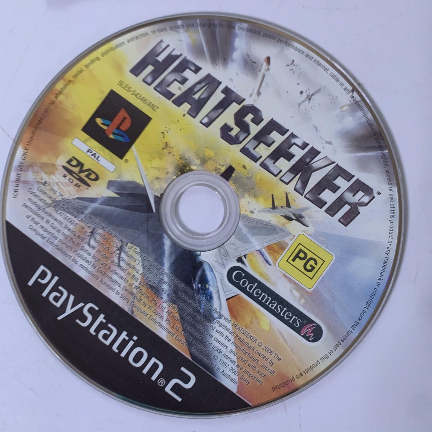 Heatseeker PS2 PlayStation 2 PAL Game Complete