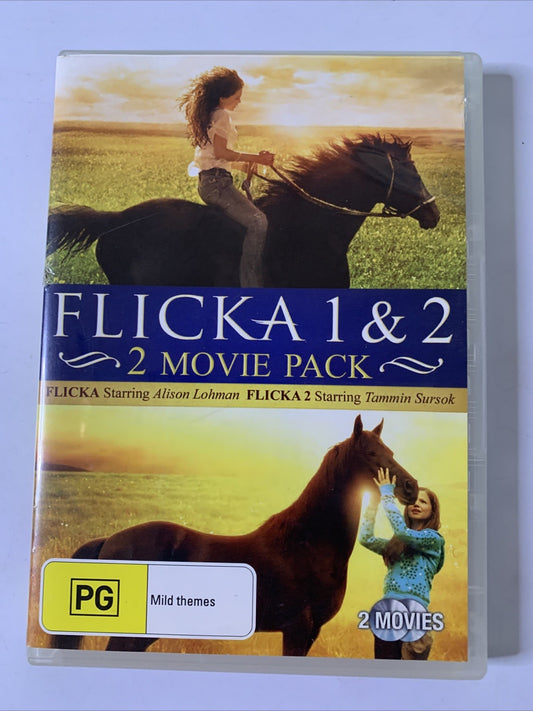 Flicka 1 & 2 (DVD, 2010, 2-Discs) Region 4