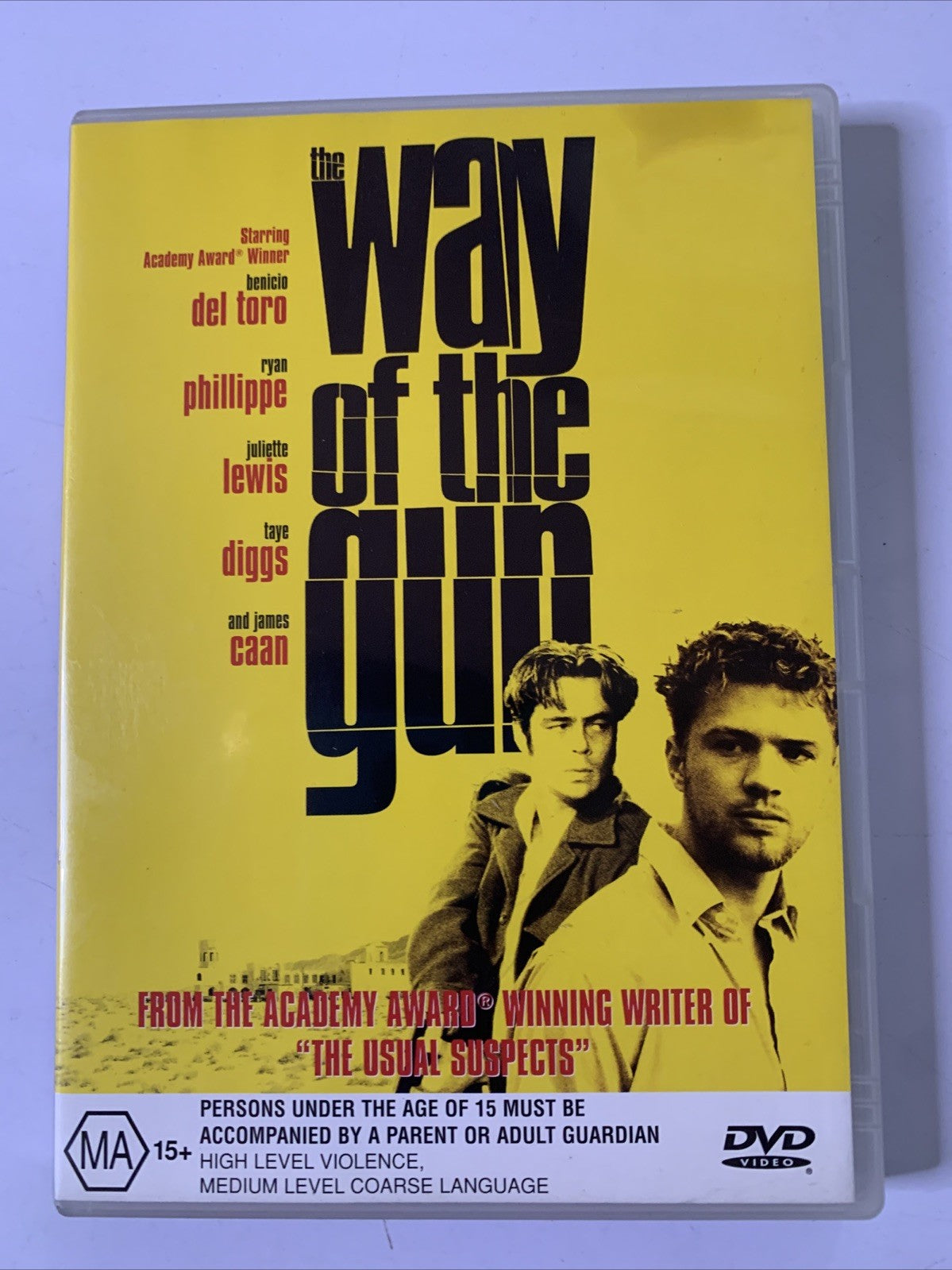 The Way of the Gun (DVD, 2000) Ryan Phillippe, Benicio del Toro  Region 4
