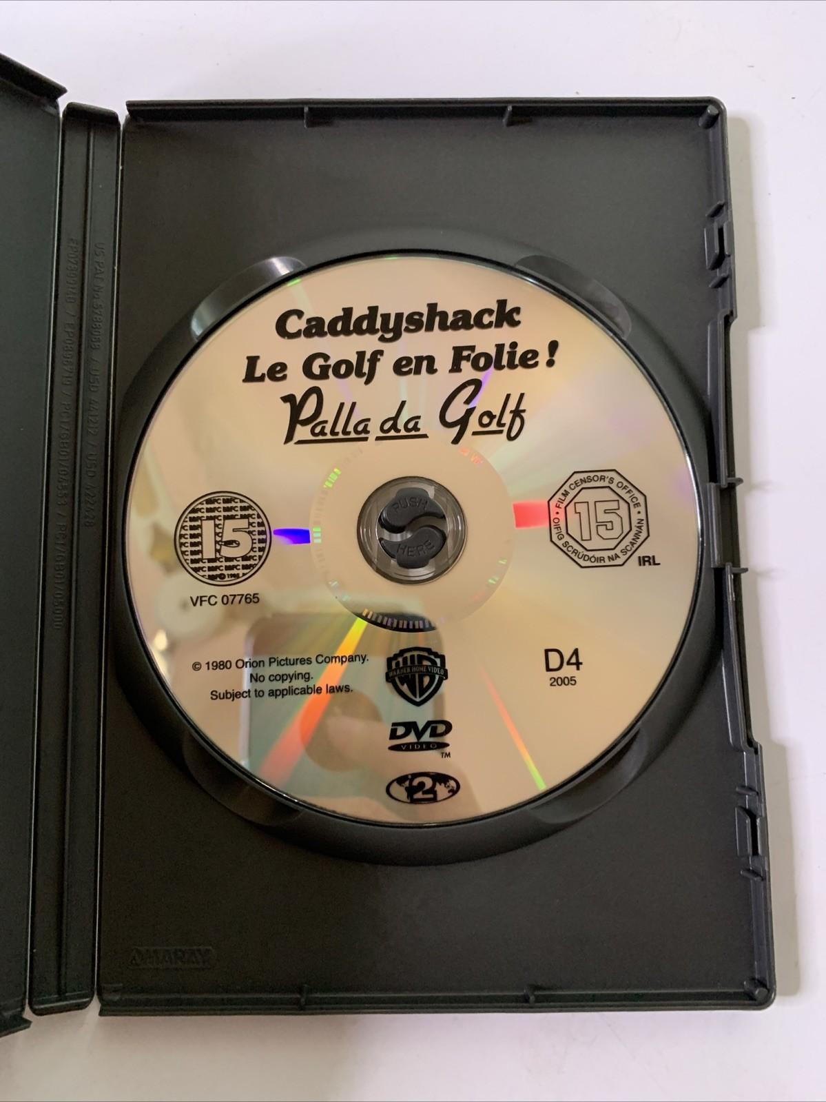 Caddyshack (DVD, 1980) Bill Murray, Chevy Chase, Rodney Dangerfield  Region 4