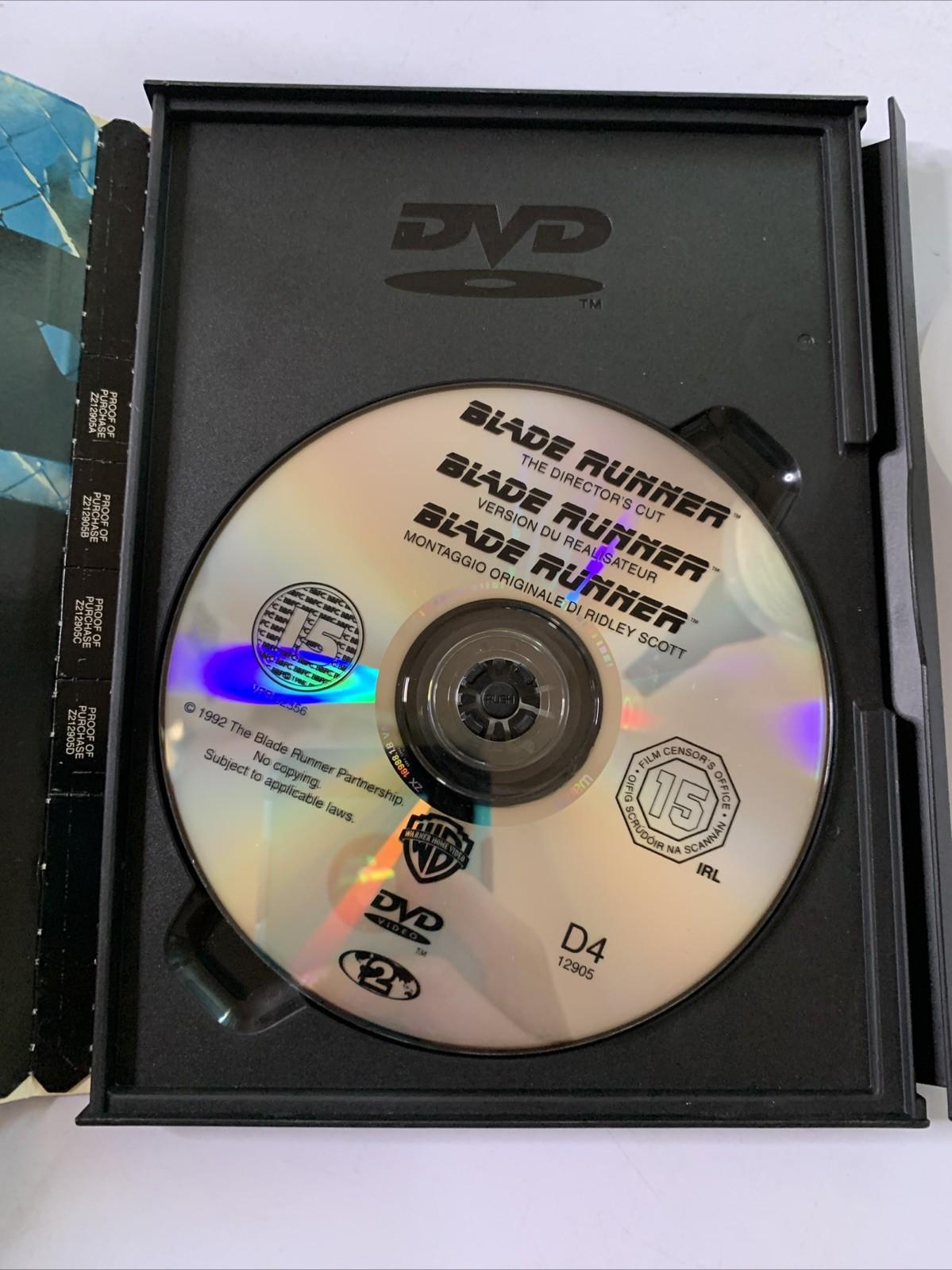 Blade Runner (The Director's Cut, DVD, 1992) Harrison Ford  Region 2