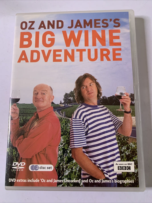 Oz and James's Big Wine Adventure : Series 1 (DVD, 2007) Region 4