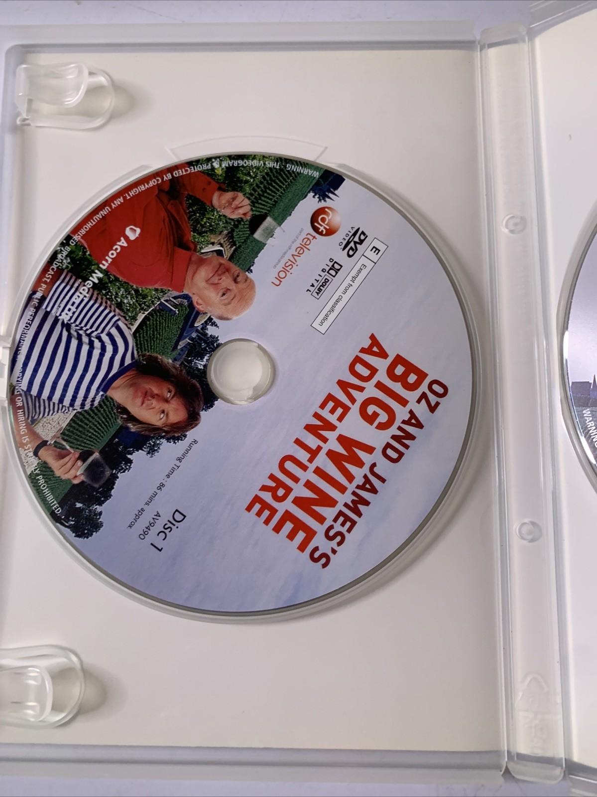 Oz and James's Big Wine Adventure : Series 1 (DVD, 2007) Region 4