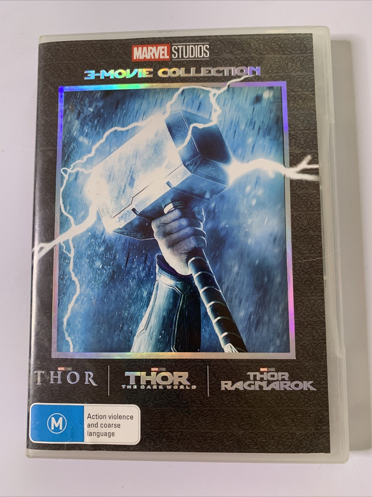 Thor Trilogy : Thor, The Dark World, Ragnorak (DVD, 2018) Region 4