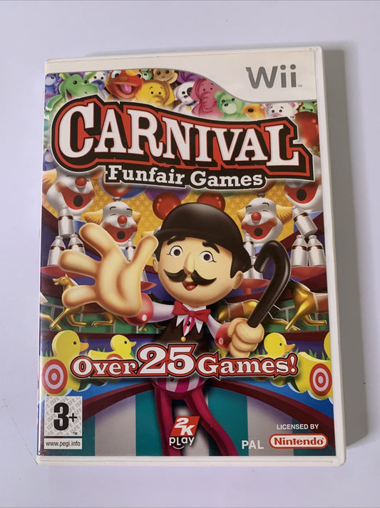 Carnival Funfair Games: Over 25 Games  Nintendo Wii PAL Game